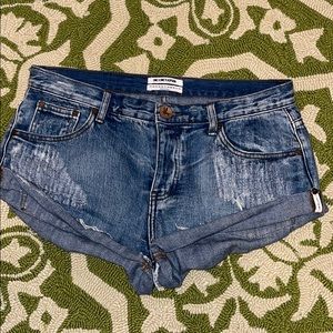 One teaspoon shorts bandits size 29